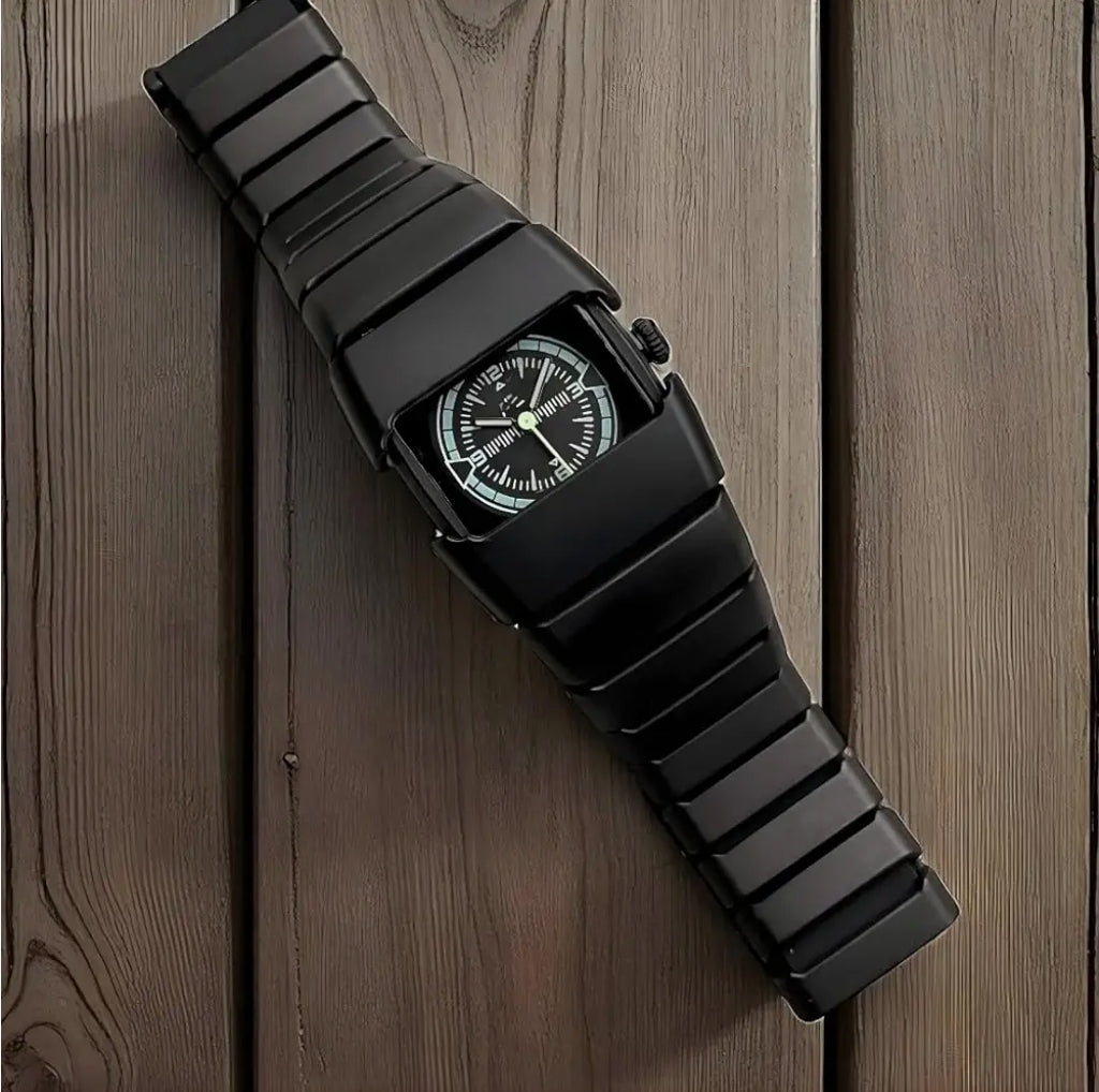 Xenton Stylish Silver Analog Watch For Men Rectangle Dial Premium Metal Strap Trendy Fashion Casual Wrist Watch