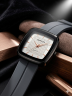Ultra Comfortable & Durable Straps - High Quality Magnet Lock - Square Metal Dial