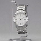 AA1 SLAMSTAR SILVER QUARTZ WATCH | 1 YEAR WARRANTY